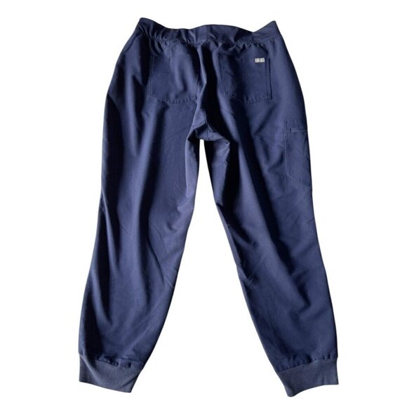 Figs Women's Sz XXL Navy Blue Zamora Technical Collection Scrub Pants Joggers - Picture 3 of 9